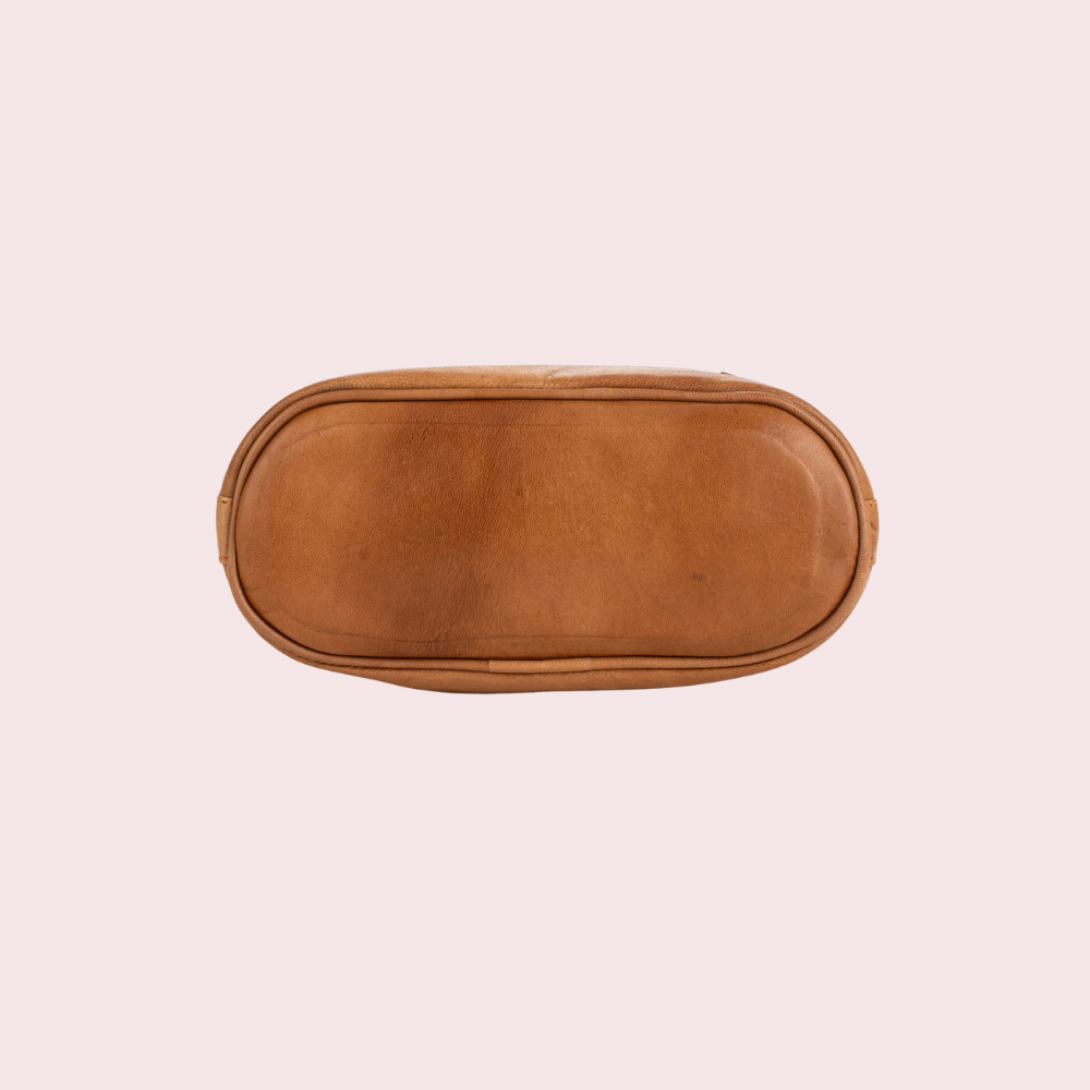 Caramel Brown Tote Bag