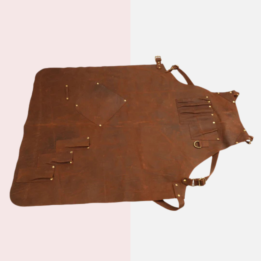 Brown Leather Apron