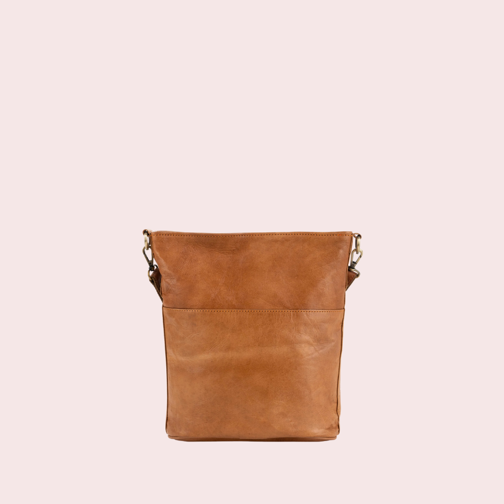 Caramel Brown Tote Bag