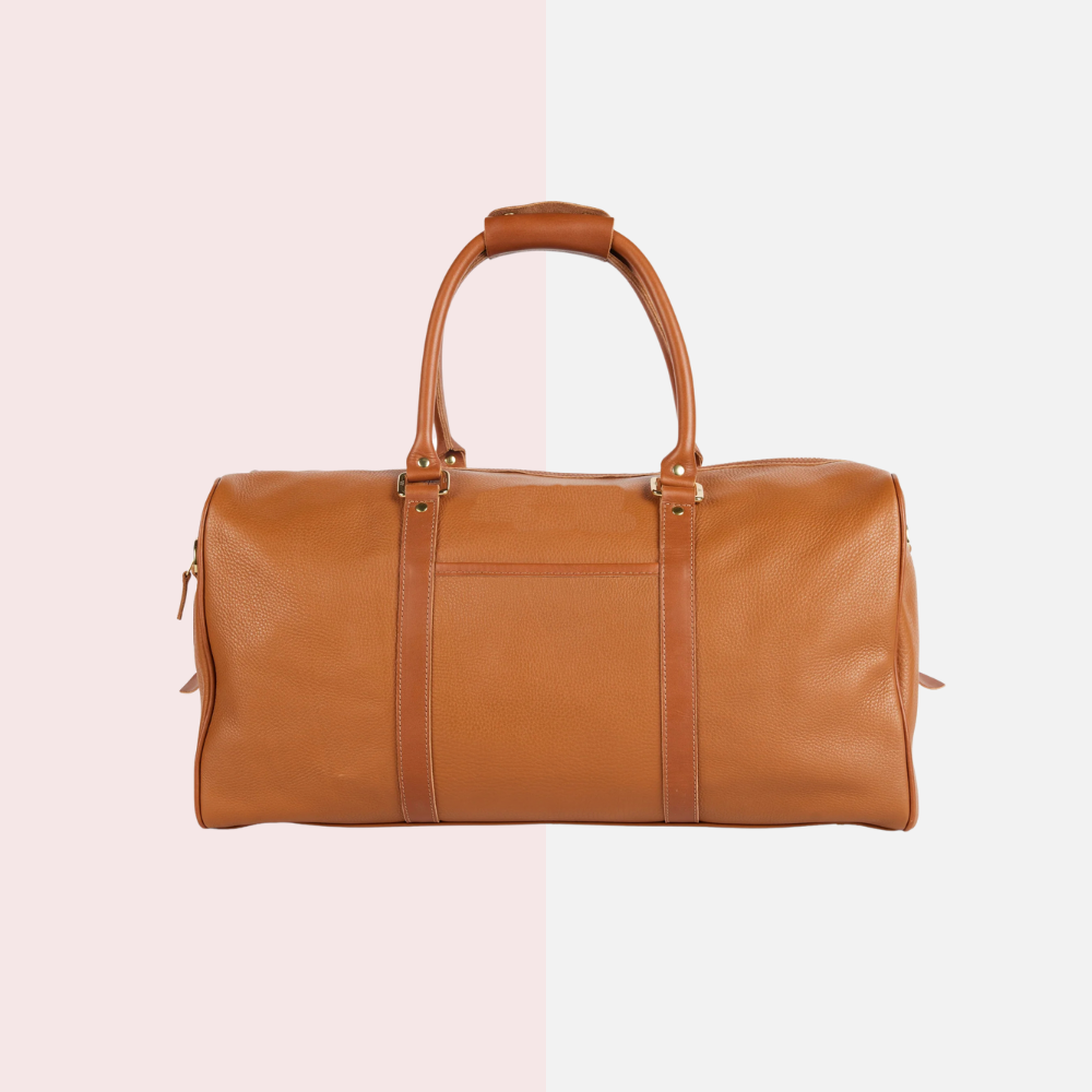 Rio Brown Leather Duffle