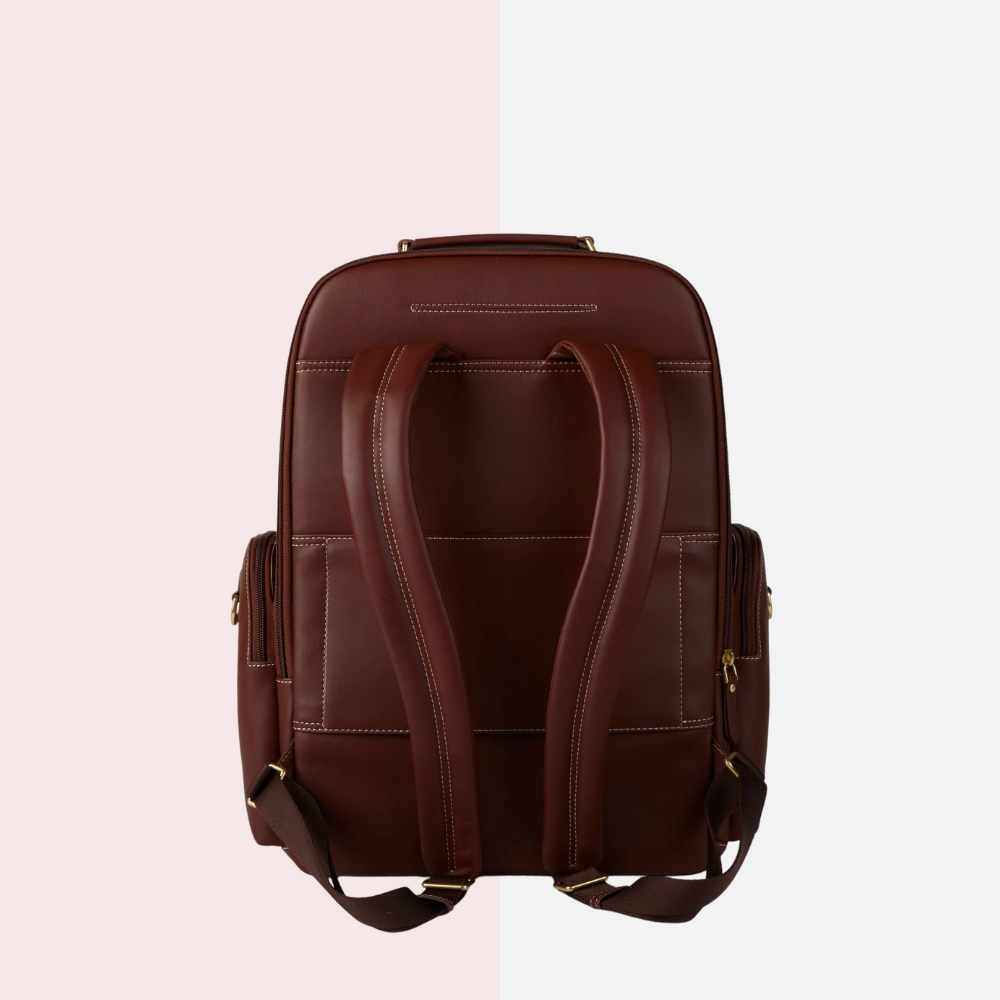 Chaparral Brown Leather Backpack