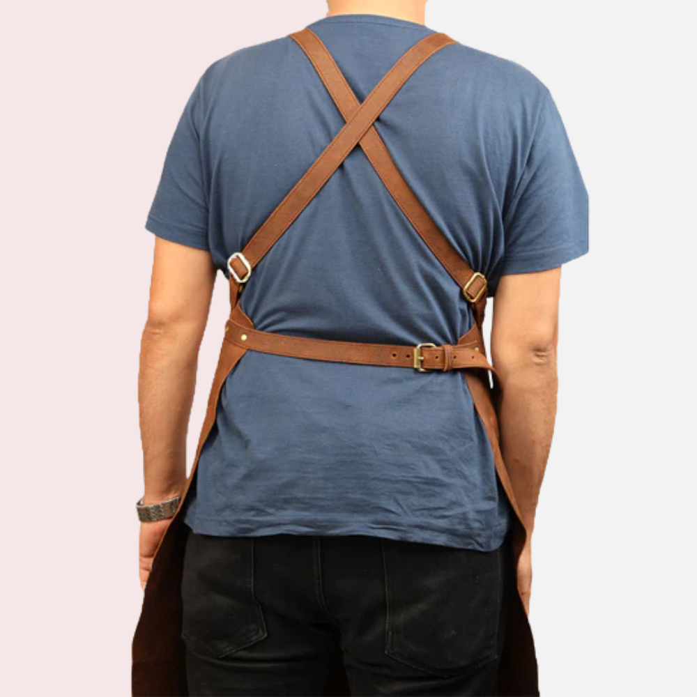 Brown Leather Apron
