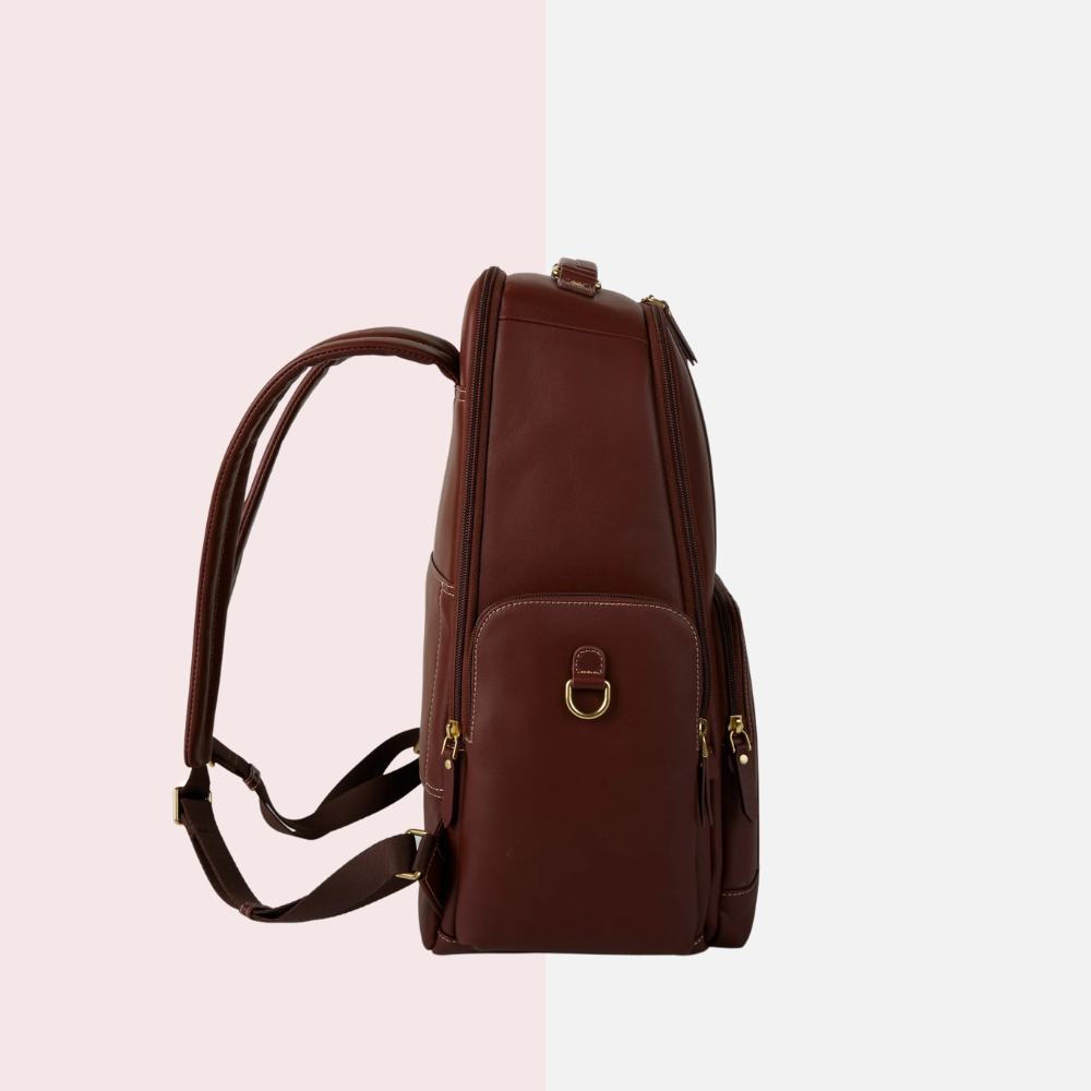 Chaparral Brown Leather Backpack