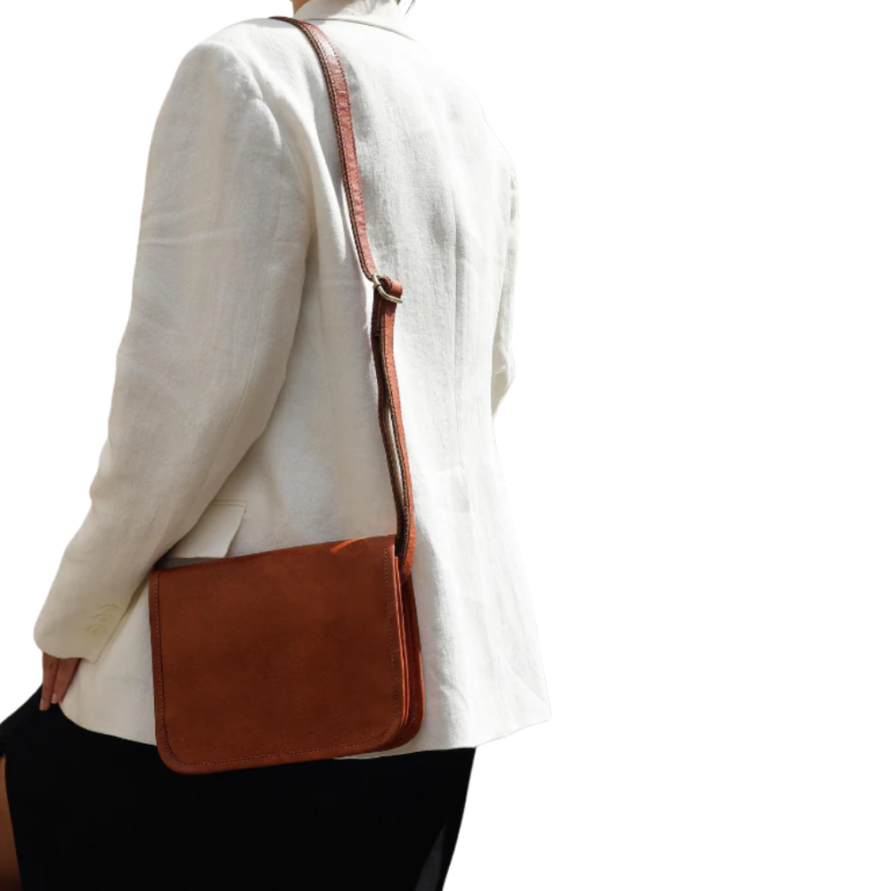 Heritage Tan Crossbody Bag