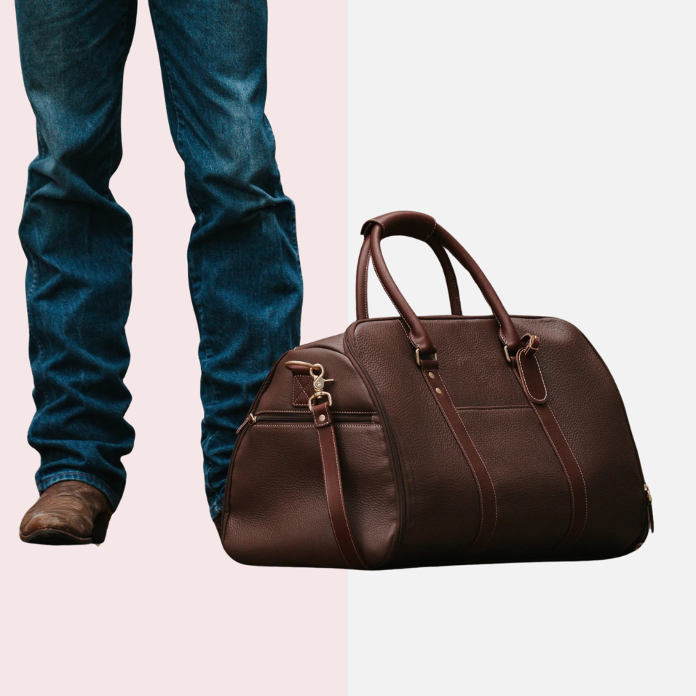 Chaparral Leather Duffle Bag