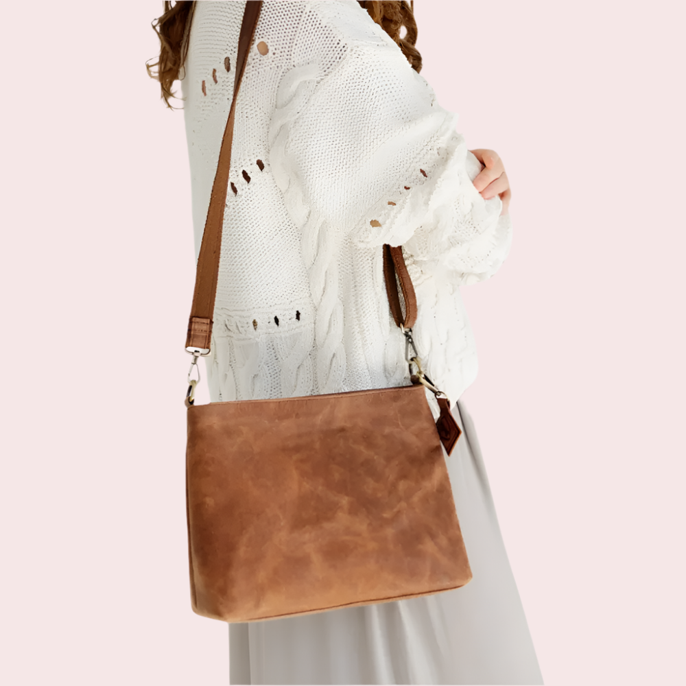 Camel Brown Tote Bag