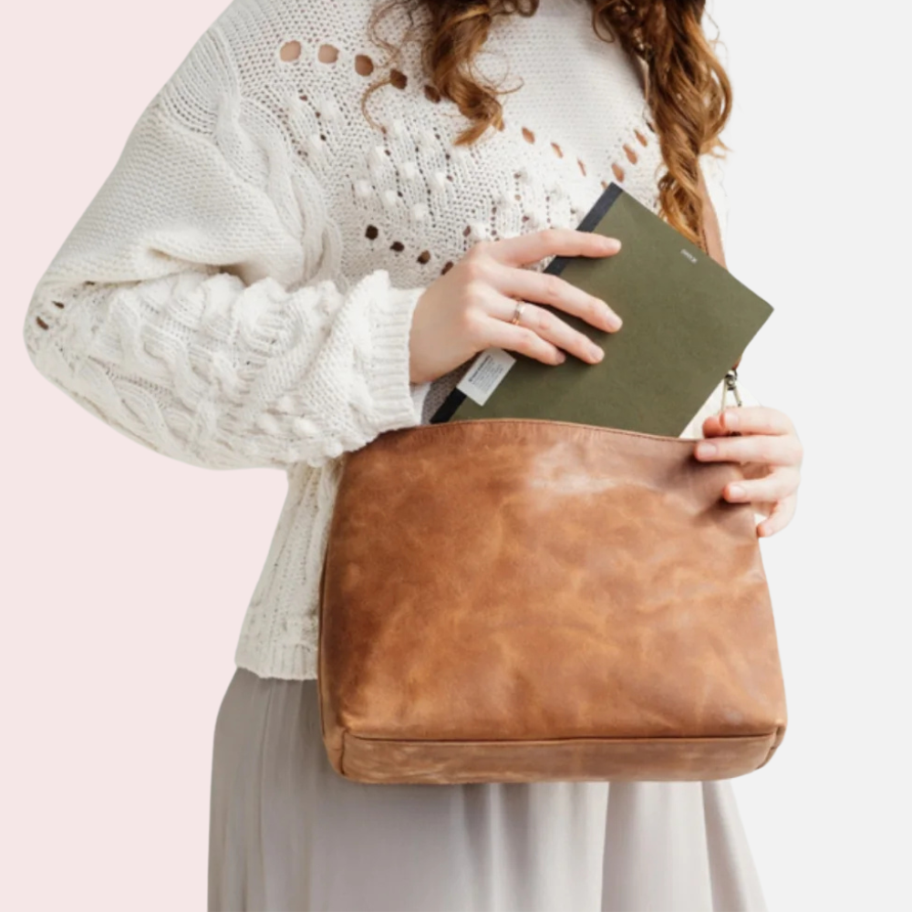 Camel Brown Tote Bag