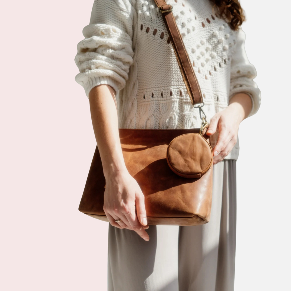 Camel Brown Tote Bag