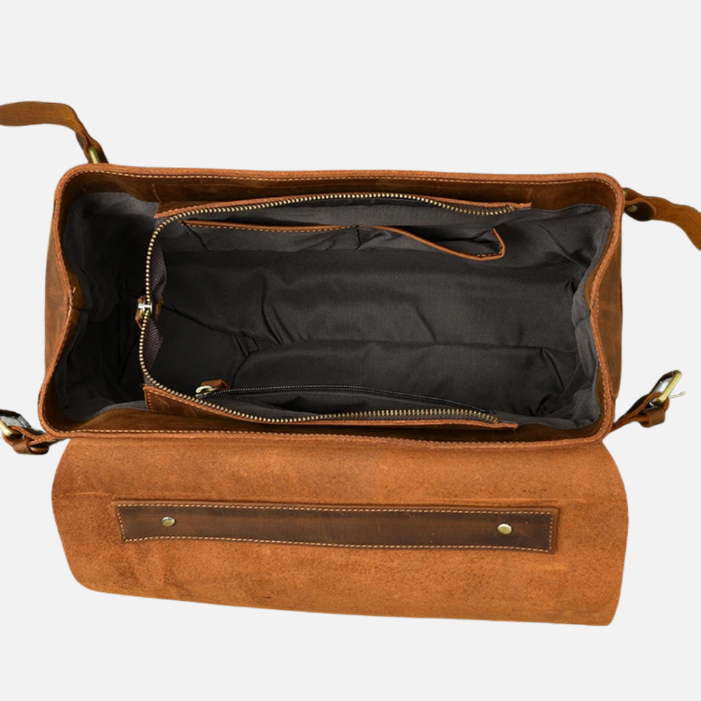 Retro Brown British Style Laptop Bag