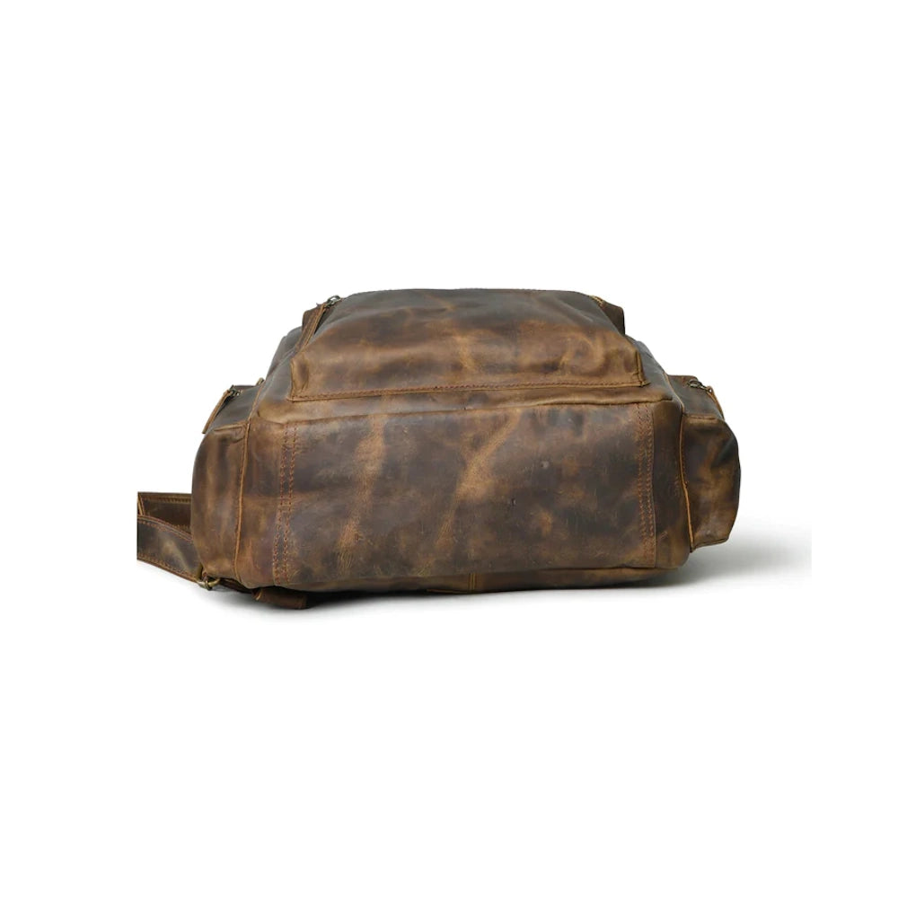 Timber Leather Backpack