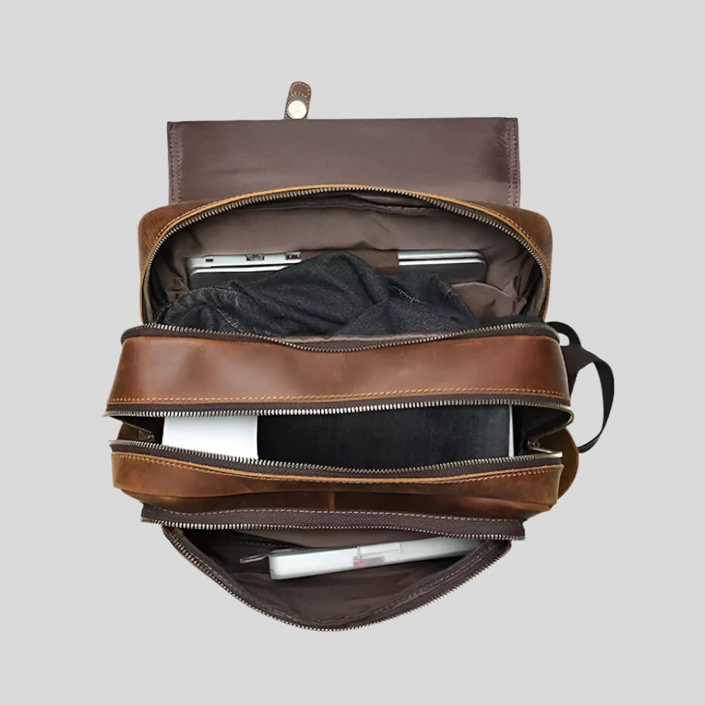 Rustic Brown Heritage Backpack