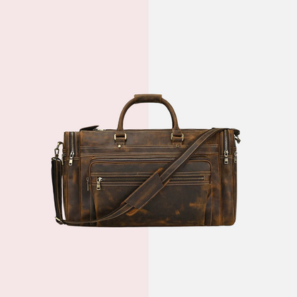 Vintage Crazy Horse Weekend Duffle