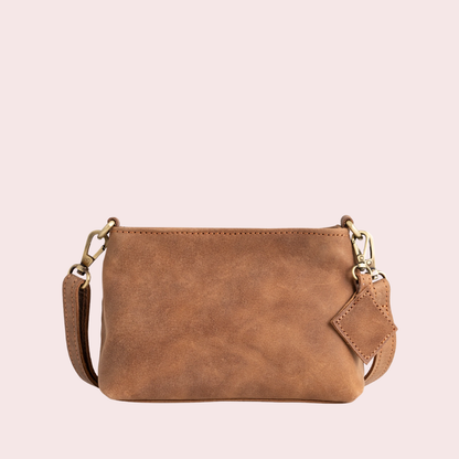 Camel Brown Crossbody Bag