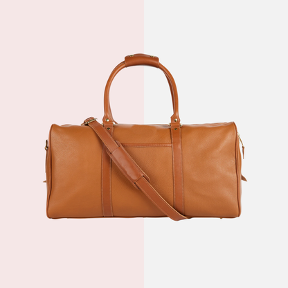 Rio Brown Leather Duffle