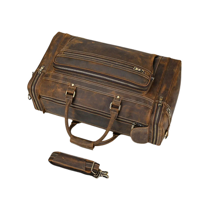 Vintage Crazy Horse Weekend Duffle