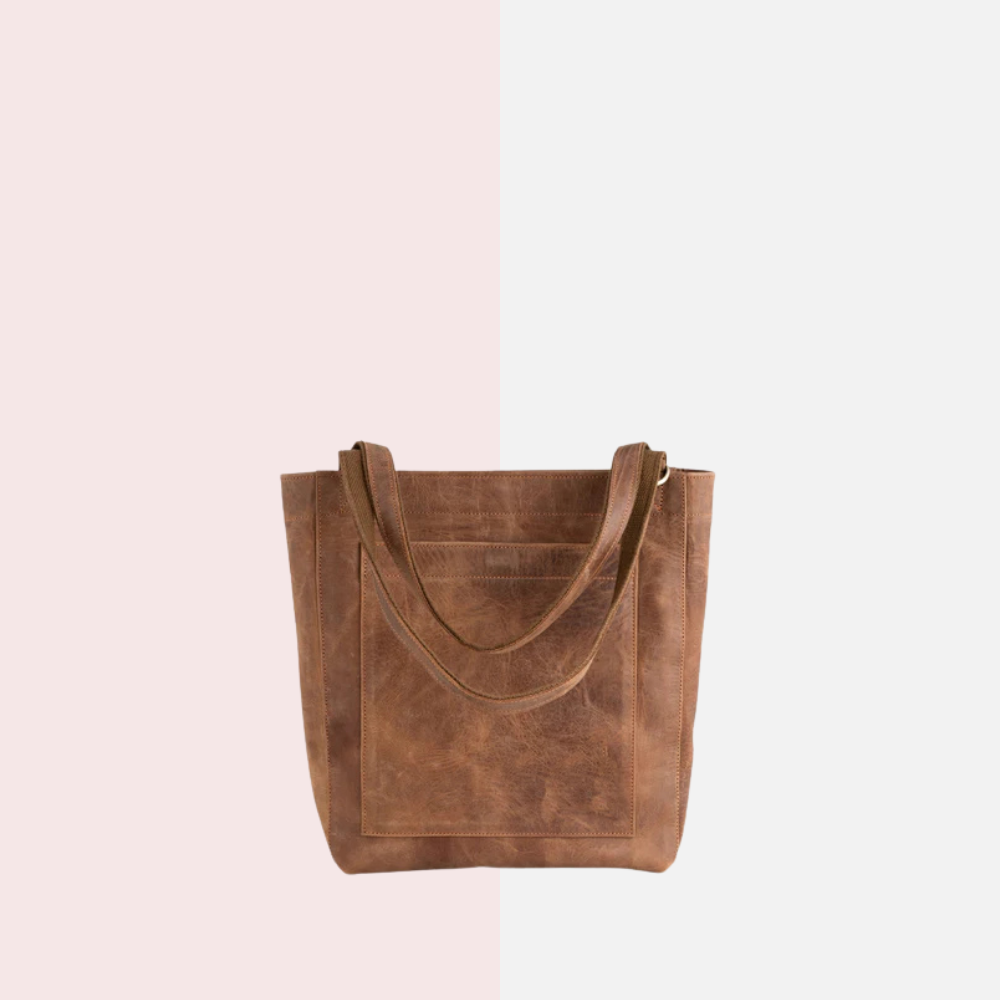 Heritage Brown Tote Bag