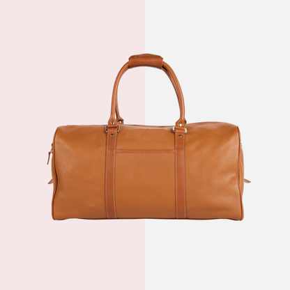 Rio Brown Leather Duffle