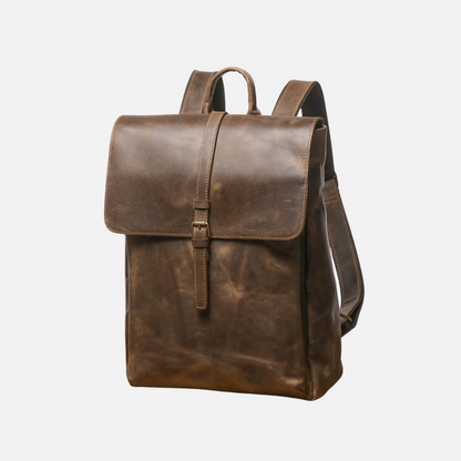 Oldtown Brown Laptop Backpack