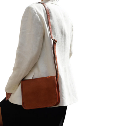 Heritage Tan Crossbody Bag