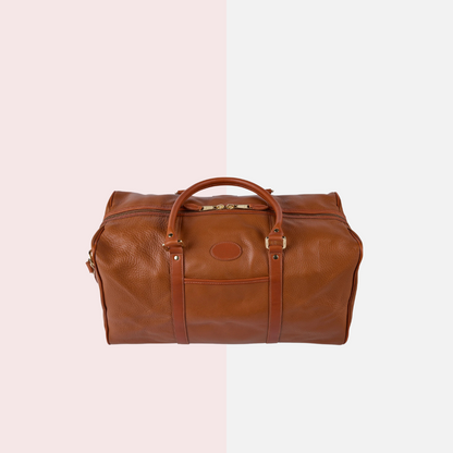 Rio Brown Leather Duffle