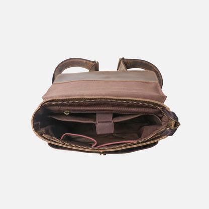 Oldtown Brown Laptop Backpack