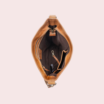 Caramel Brown Tote Bag