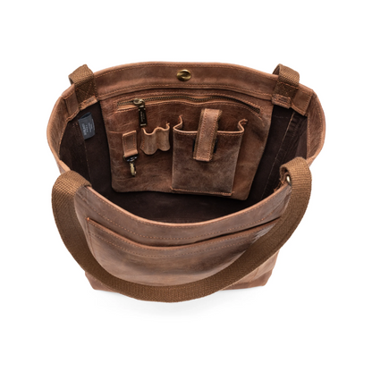 Heritage Brown Tote Bag