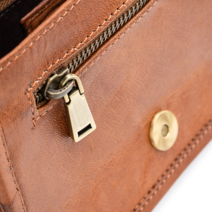 Heritage Tan Crossbody Bag