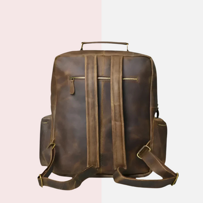 Timber Leather Backpack